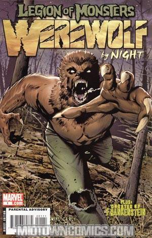 Legion Of Monsters Werewolf By Night #1