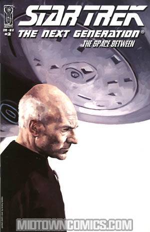 Star Trek The Next Generation The Space Between #2 Incentive Jeremy Geddes Painted Sketch Cover