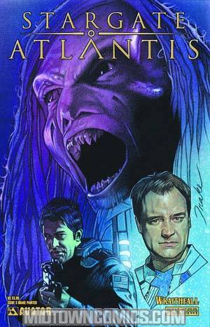 Stargate Atlantis Wraithfall #3 Drake Painted Cvr