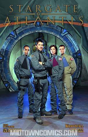 Stargate Atlantis Wraithfall #3 Team Photo Cvr