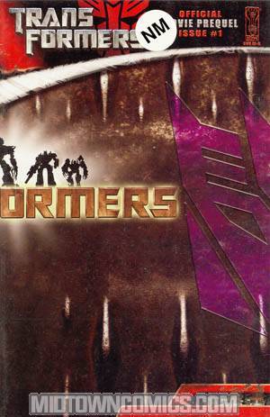 Transformers Prime Directive Movie Prequel #1 Incentive Wraparound Photo Variant Cover