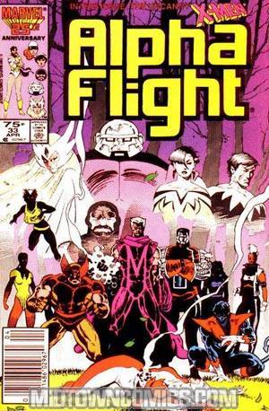 Alpha Flight #33 Cover A