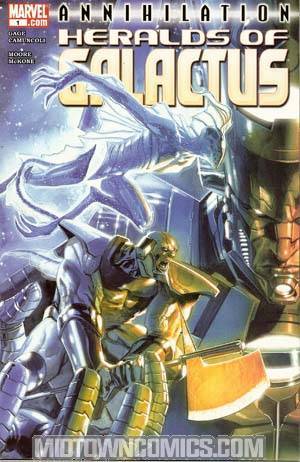 Annihilation Heralds Of Galactus #1 Terrax Stardust