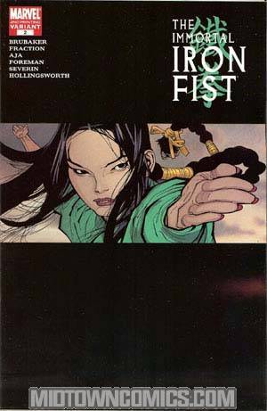 Immortal Iron Fist #2 Cover B 2nd Ptg Foreman Variant Cover