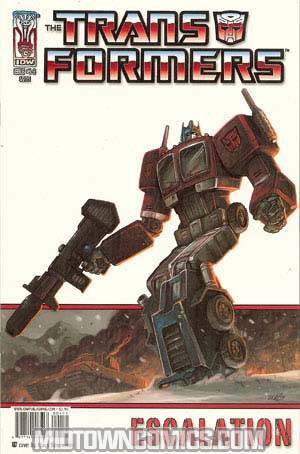 Transformers Escalation #4 Cover A Regular Klaus Scherwinski Cover