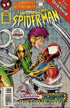 Amazing Spider-Man #406 Cover A With Cards