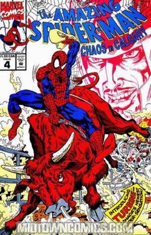 Amazing Spider-Man Chaos in Calgary #4 Canadian Version