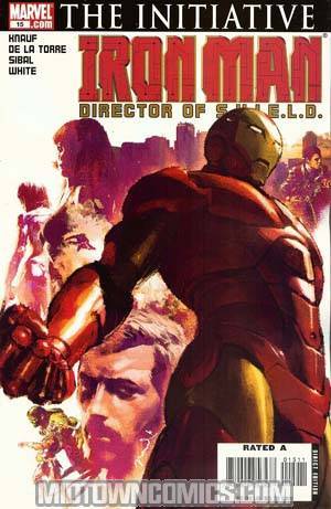 Iron Man Vol 4 #15 Cover A 1st Ptg Gerald Parel Cover (The Initiative Tie-In)