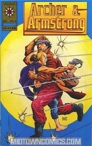 Archer & Armstrong #0 Cover B Gold Logo