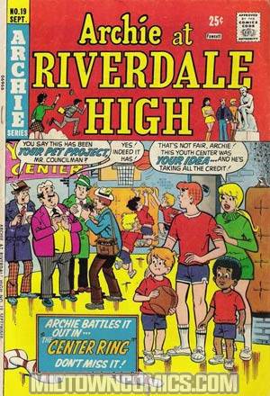 Archie At Riverdale High #19