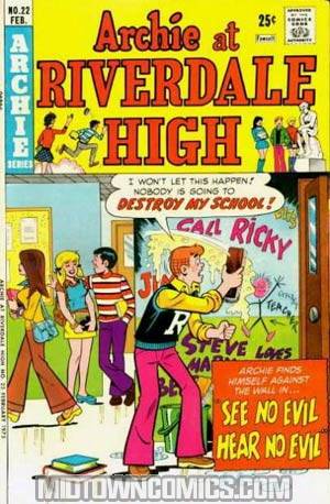 Archie At Riverdale High #22