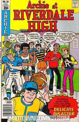Archie At Riverdale High #59