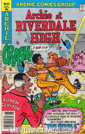 Archie At Riverdale High #63