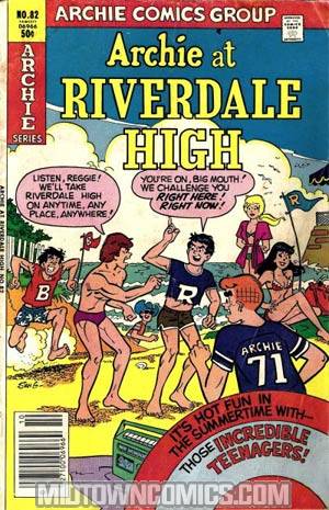 Archie At Riverdale High #82