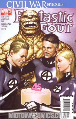 Fantastic Four Vol 3 #543 (Civil War Tie-In)
