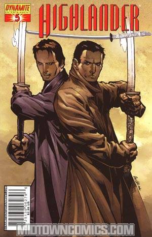 Highlander #5 Regular Pat Lee Cover