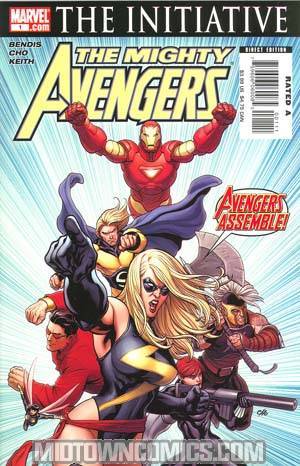 Mighty Avengers #1 Cover A 1st Ptg Regular Frank Cho Cover (The Initiative Tie-In)