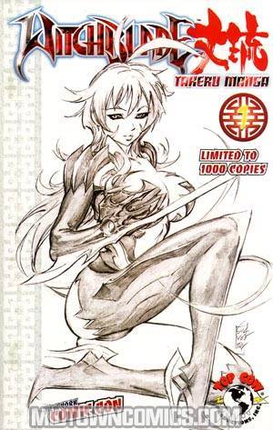 Witchblade Takeru Manga #1 NYCC 2007 Marc Silvestri Sketch Cover