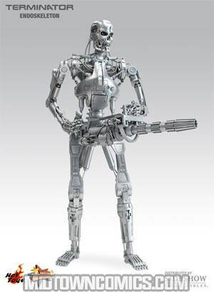 Terminator 2 Judgment Day T-800 Endoskeleton Fully Poseable Model Kit