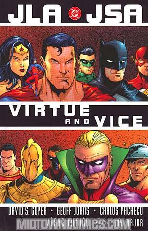 JLA JSA Virtue And Vice HC