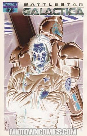 Battlestar Galactica Vol 4 #7 Cover F Incentive Nigel Raynor Negative Cover