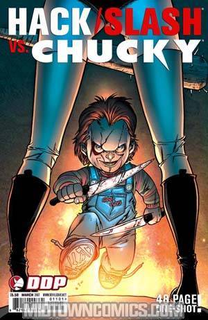 Hack Slash vs Chucky Cvr A Seeley