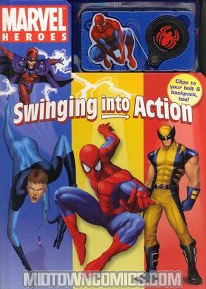 Marvel Heroes Swinging Into Action HC