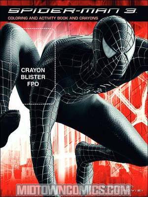 Spider-Man 3 Coloring And Activity Book With Crayons TP
