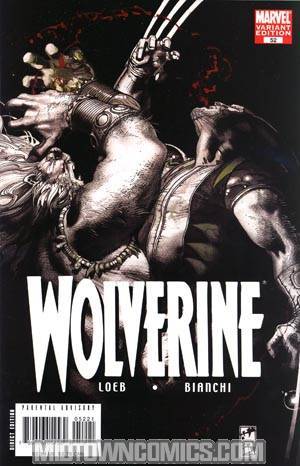 Wolverine Vol 3 #52 Cover B Black And White Edition