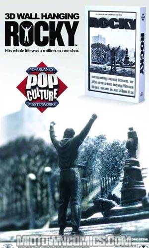McFarlanes Pop Culture Masterworks Rocky 3-D Movie Poster