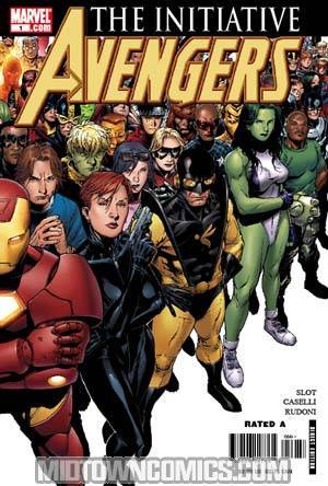 Avengers The Initiative #1 Cover B Right Side (W/Black Widow)