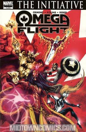 Omega Flight #1 1st Ptg (The Initiative Tie-In)