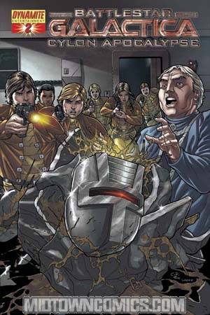 Battlestar Galactica Cylon Apocalypse #2 Cover D Regular Carlos Rafael Cover