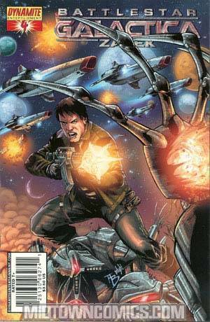 Battlestar Galactica Zarek #4 Cover B Regular Adriano Batista Cover