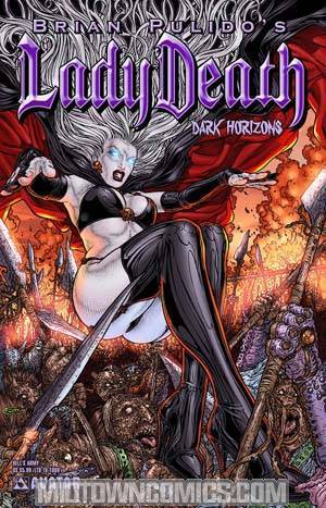 Brian Pulidos Lady Death Dark Horizons Hells Army Cvr