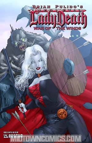 Brian Pulidos Medieval Lady Death War Of The Winds #6 Battle Ed