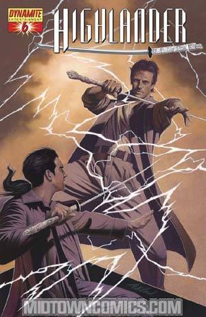 Highlander #6 Regular David Michael Beck Cover