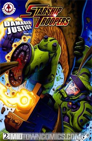 Starship Troopers Damaged Justice #2 Cvr A Enjeti