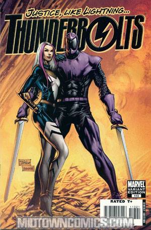Thunderbolts #113 Incentive Billy Tan Variant Cover (The Initiative Tie-In)