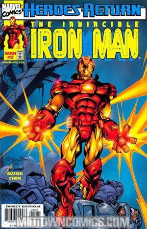 Iron Man Vol 3 #2 Cover B