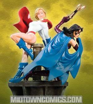 Power Girl And Huntress Legacy Statue