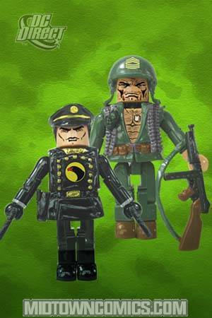 DC Minimates Wave 6 Sgt Rock With Blackhawk 2-Pack