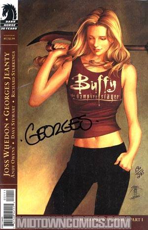 Buffy The Vampire Slayer Season 8 #1 Cvr H Signed By Georges Jeanty
