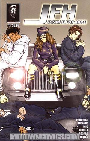 Justice For Hire #1 Limo Cover With DVD