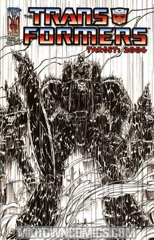 Transformers Spotlight Target 2006 #1 Cover C Incentive Nick Roche Sketch Cover