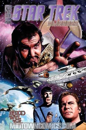 Star Trek Klingons Blood Will Tell #1 English Language Edition Incentive Joe Corroney Variant Cover