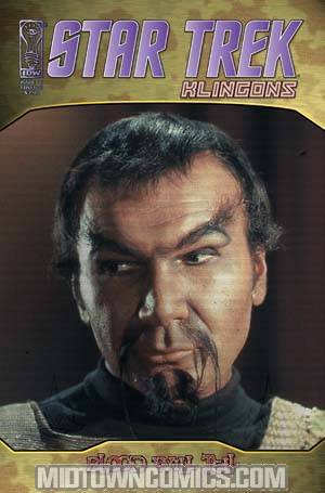 Star Trek Klingons Blood Will Tell #1 Cover B English Language Edition Regular Photo Cover