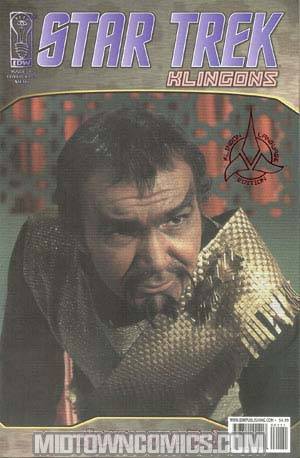 Star Trek Klingons Blood Will Tell #1 Klingon Language Edition Regular Cover