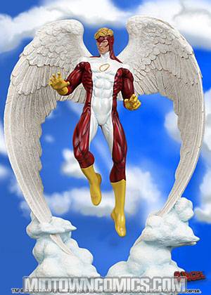 Angel Cold-Cast Porcelain Statue Red Costume Version