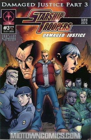 Starship Troopers Damaged Justice #3 Tong Cvr